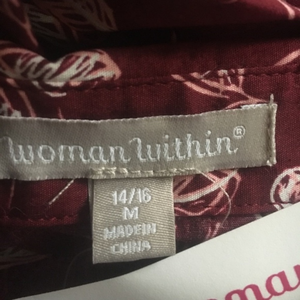 NWT 14/16 Cotton shirt long sleeve - Picture 8 of 8